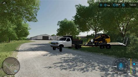 fs17 skid steer to trailer attachment|farming simulator transport trailer.